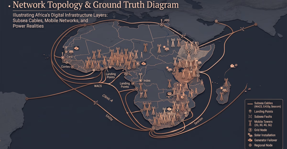 African Network Topology & Regional Infrastructure Realities